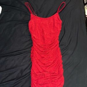 Lucy in the Sky Red Homecoming dress